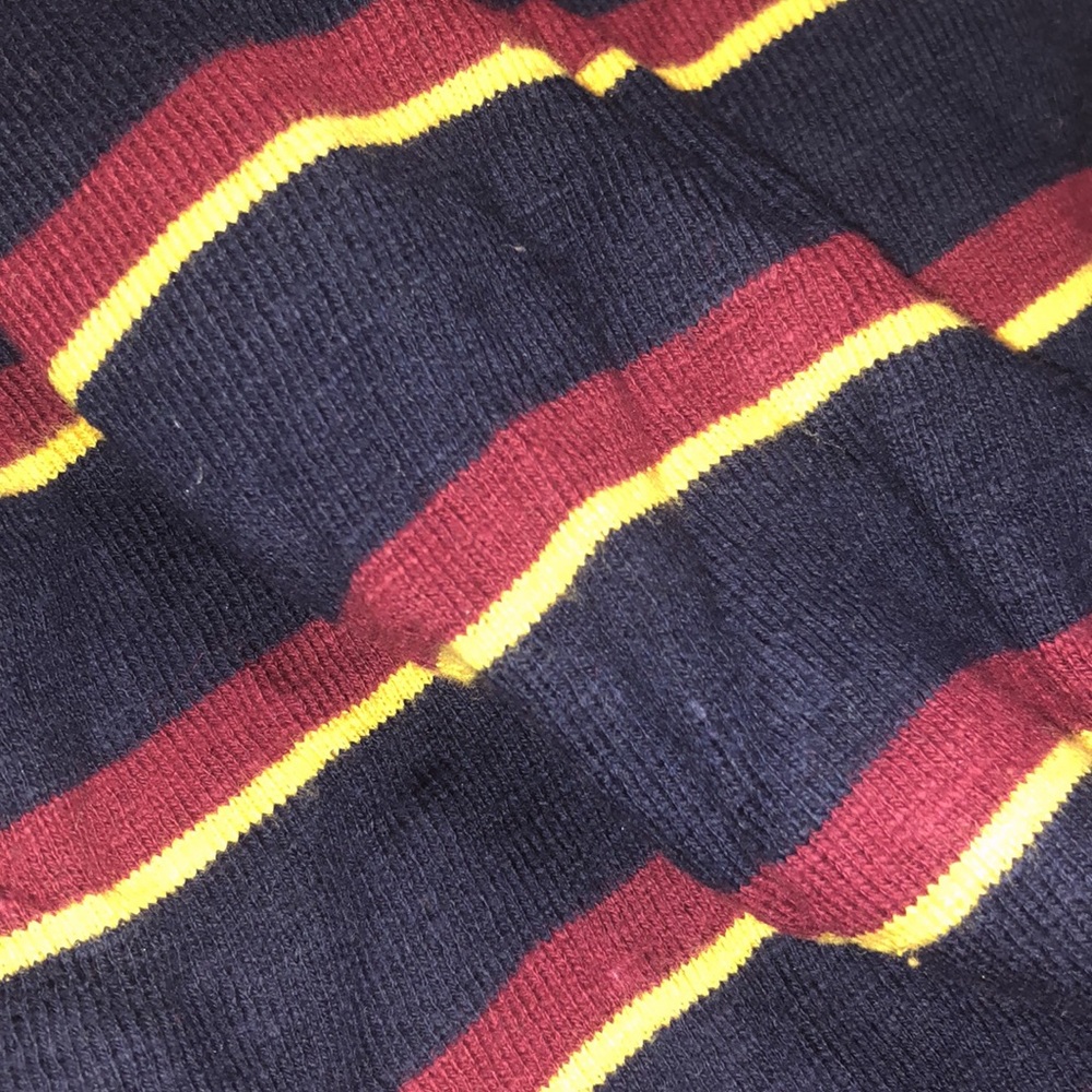 AEO Navy STRIPED SWEATER - Picture 9 of 10